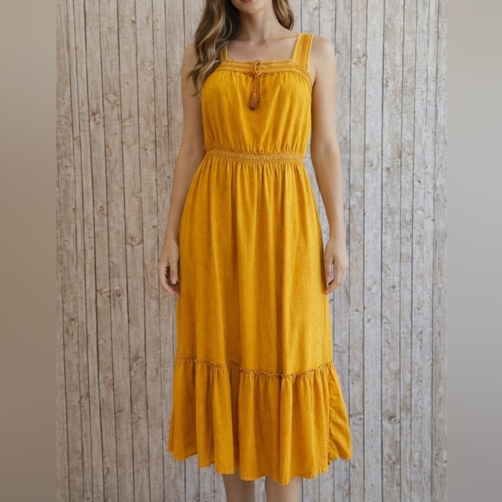 Old Navy yellow 💛  dress 👗